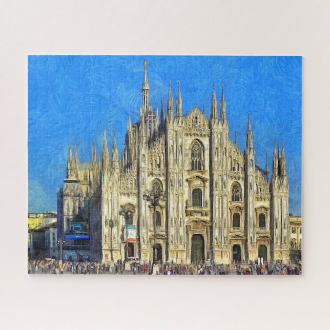 Puzzle Milano. El Duomo. (Horizontal)