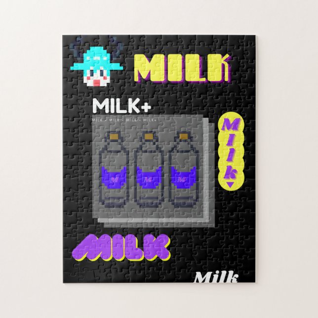 Puzzle Milk T (Vertical)