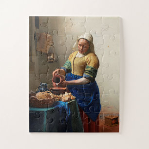 Puzzle Milkmaid Kitchen Maid por Johannes Vermeer