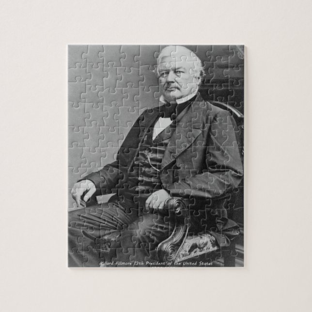 Puzzle Millard Fillmore 13º Presidente de América. (Vertical)