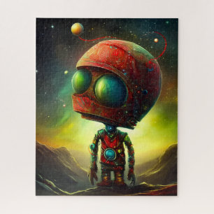 Puzzle Milo el Explorador del Espaceman Cósmico de la Est