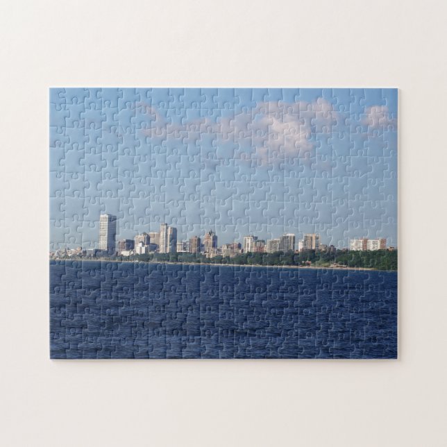 Puzzle Milwaukee Skyline (Horizontal)