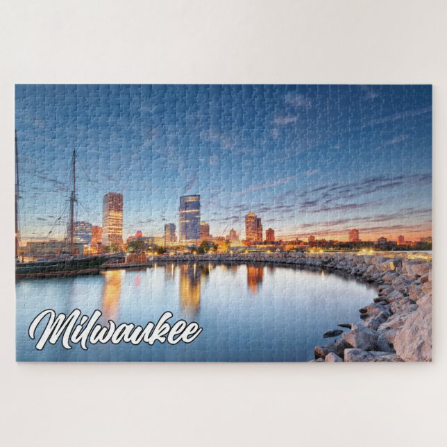 Puzzle Milwaukee, Wisconsin, Estados Unidos (Horizontal)