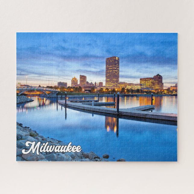 Puzzle Milwaukee, Wisconsin, Estados Unidos (Horizontal)