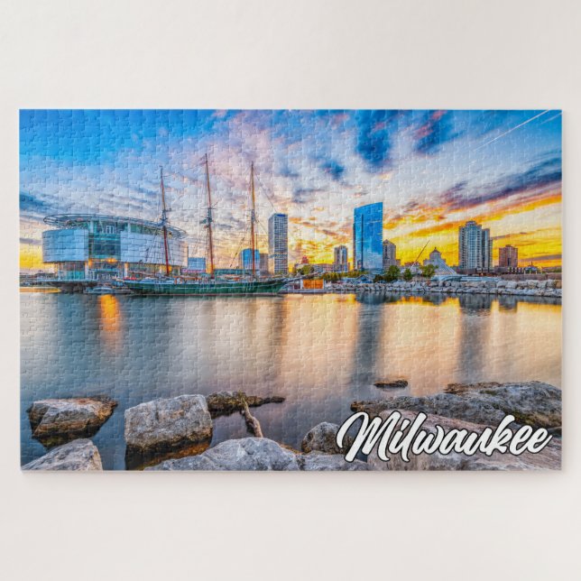 Puzzle Milwaukee, Wisconsin, Estados Unidos (Horizontal)