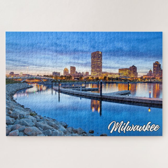 Puzzle Milwaukee, Wisconsin, Estados Unidos (Horizontal)
