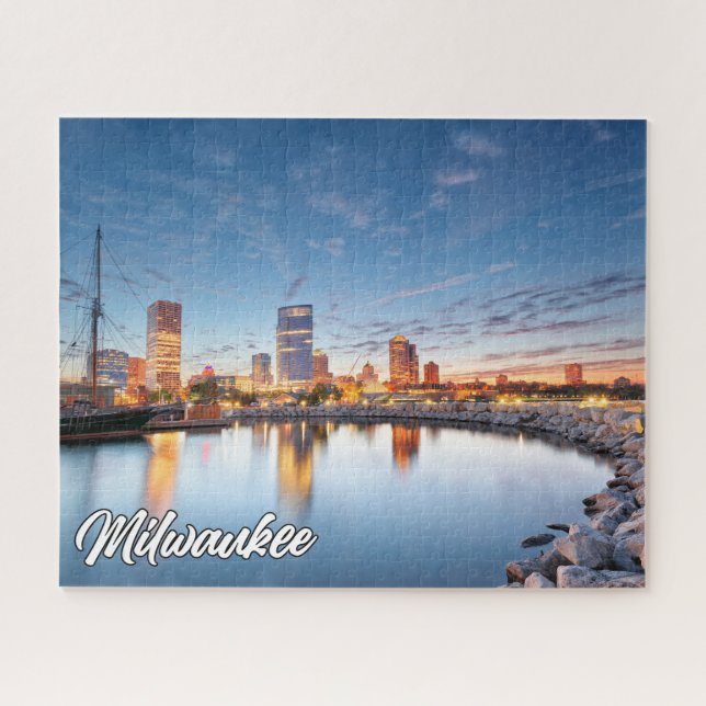 Puzzle Milwaukee, Wisconsin, Estados Unidos (Horizontal)