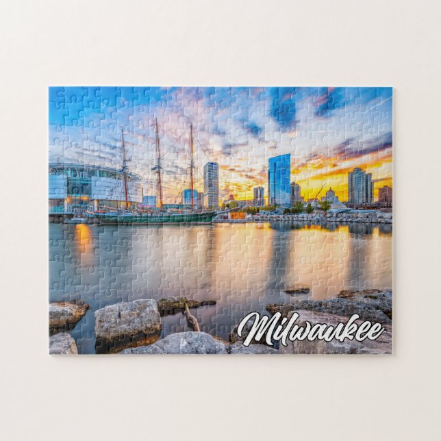 Puzzle Milwaukee, Wisconsin, Estados Unidos (Horizontal)