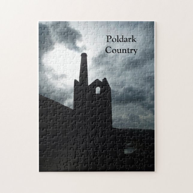 Puzzle Mina Cornualles Inglaterra de Wheal Coates del (Vertical)