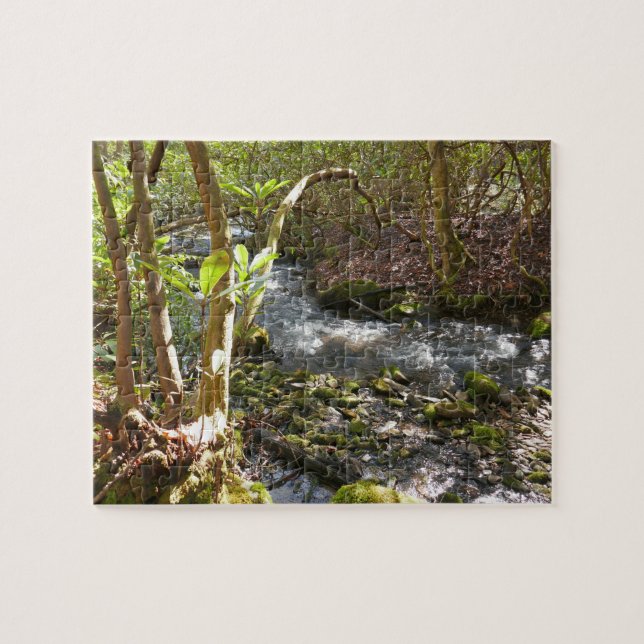 Puzzle Mingus Creek en Smoky Mountains (Horizontal)
