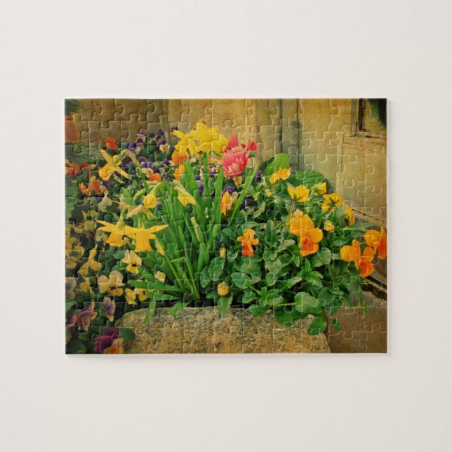 Puzzle Mini Springtime Garden (Horizontal)