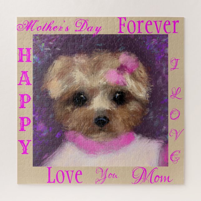 PUZZLE MINI YORKIE POO   (Vertical)