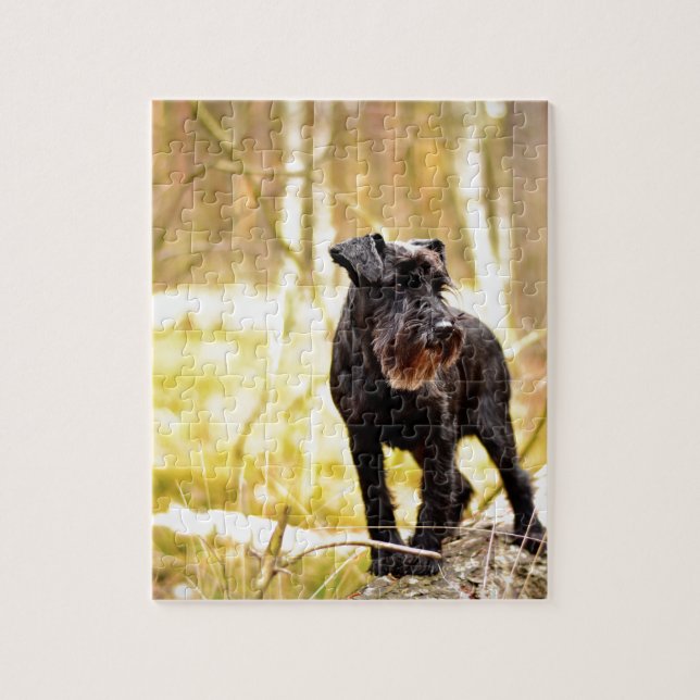 Puzzle miniatura-schnauzer (Vertical)