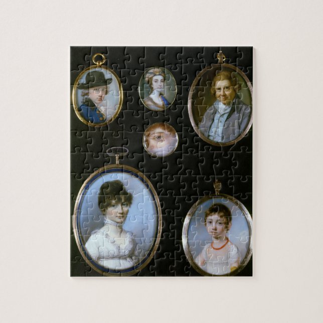 Puzzle Miniaturas del retrato, de LtoR y de TtoB: Sir (Vertical)