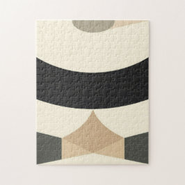 Puzzle Minimalist Earth Geometry Journal –puzzles