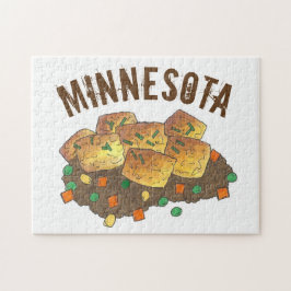 Puzzle Minnesota Hot Dish Tater Tot Casserole