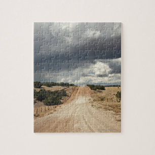 Puzzle Mirada abajo de una carretera nacional de la
