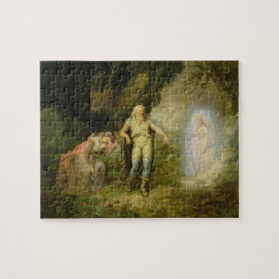 Puzzle Miranda, Prospero y Ariel, "de la tempestad" cerca