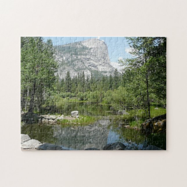 Puzzle Mirar el Lago Mirar en el Parque Nacional Yosemite (Horizontal)