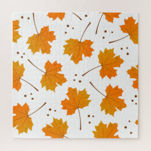 Puzzle Mirth de Maple: Personalizados de hojas de otoño