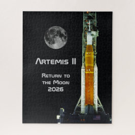 Puzzle Misión Artemis II a la Luna
