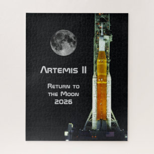 Puzzle Misión Artemis II a la Luna