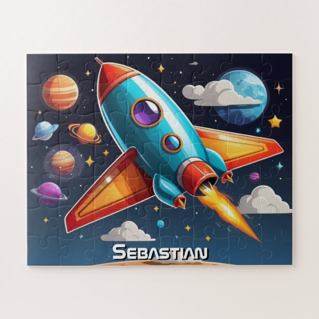 Puzzle Misión de aventura personalizada (Horizontal)