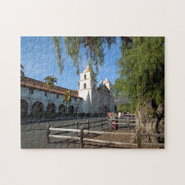 Puzzle Misión de Santa Barbara, California (Horizontal)