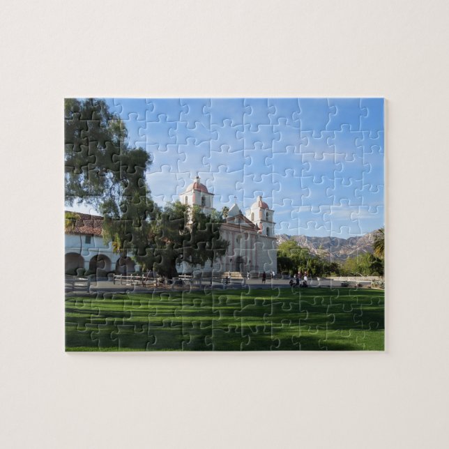 Puzzle Misión de Santa Barbara, California (Horizontal)