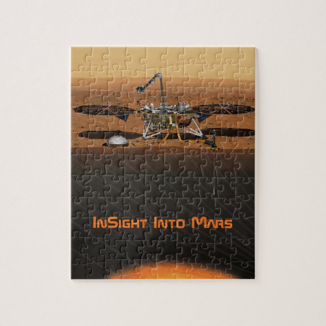 Puzzle Misión InSight Mars Lander (Vertical)