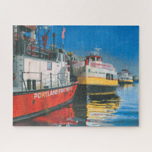 Puzzle Miss Portland y ferris de la bahía de Casco