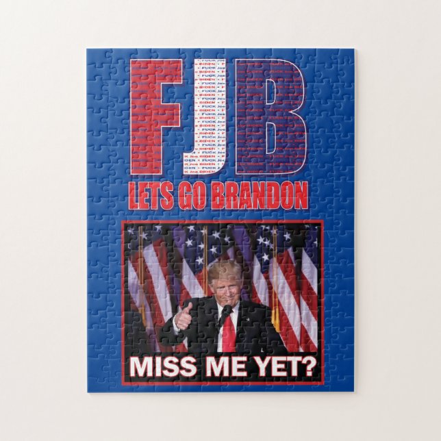 Puzzle Miss Yo Todavía - Trump FJB (Vertical)