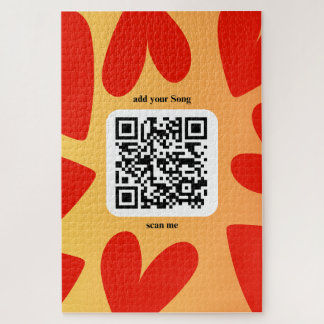 Puzzle Mit personalisierten Song per QR-code