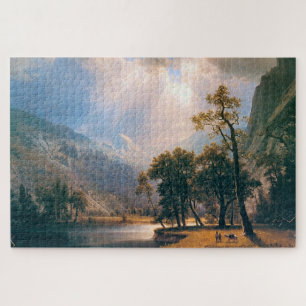 Puzzle Mitad Dome Yosemite Valley de Albert Bierstadt, 18