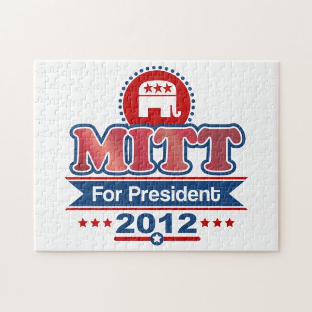 Puzzle Mitt Romney 2012 (Horizontal)