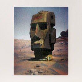 Puzzle Moai of Mars Wombott Collector