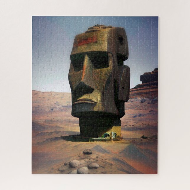 Puzzle Moai of Mars Wombott Collector (Vertical)