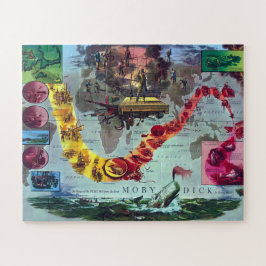 Puzzle Moby Dick Herman MelvilleEl viaje de Pequod