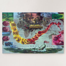 Puzzle Moby Dick Herman MelvilleEl viaje de The Pequod