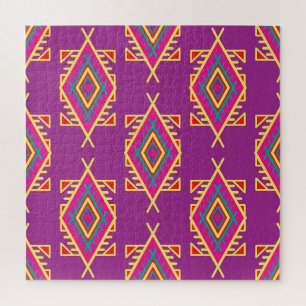 Puzzle Moda Boho: Ornamento étnico sin foco