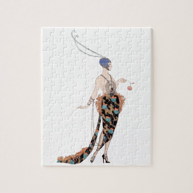 Puzzle Moda femenina de 1919 (Vertical)