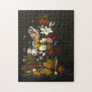 Puzzle Moda Flores barrocas y pintura al óleo de arte vit