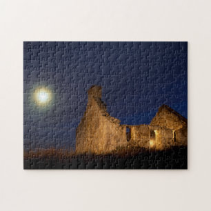 Puzzle Moda sobre ruinas de cabaña Condado Galway, Irla
