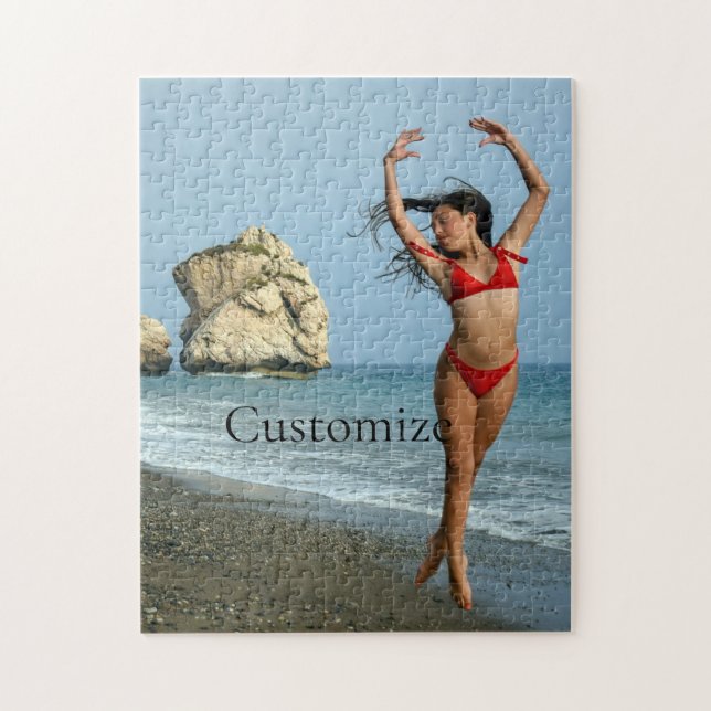 Puzzle Modelo bikini bailando Thunder_Cove (Vertical)