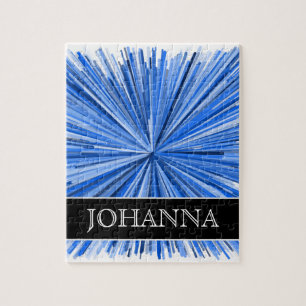 Puzzle Modelo de la explosión de Blue Line + Rompecabeza