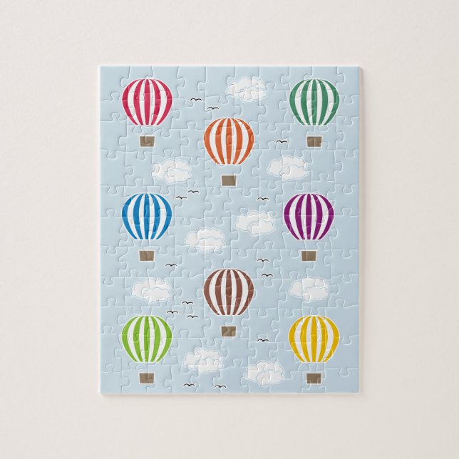 Puzzle Modelo de los balones de aire (Vertical)