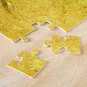 Puzzle Modelo del ORO/hoja de oro PUROS
