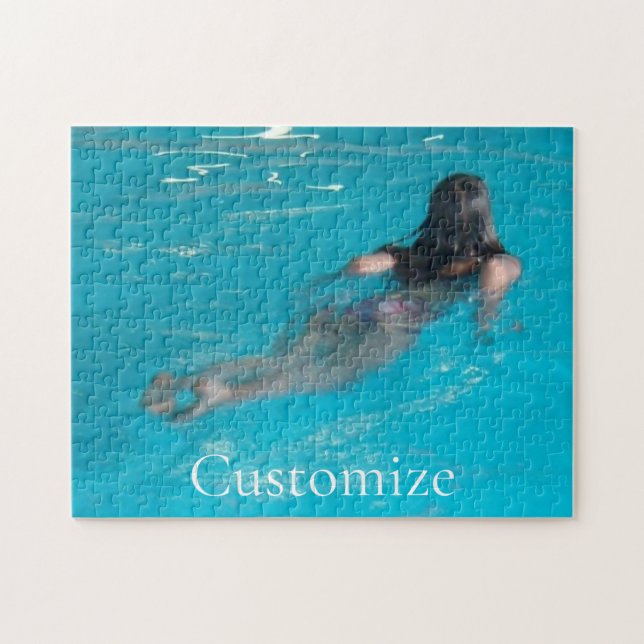 Puzzle Modelo femenino de natación Thunder_Cove (Horizontal)