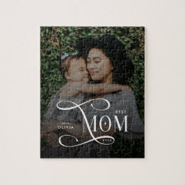 Puzzle Modern Best Mom Ever Photo Mothers Day Gifts