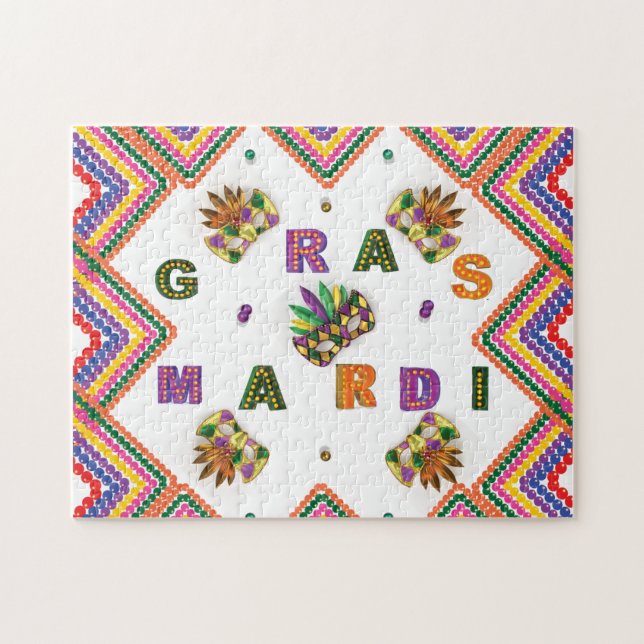 Puzzle Modern Mardi Gras (Horizontal)